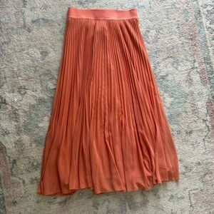 Wilfred Orange/ Coral Twirl Skirt